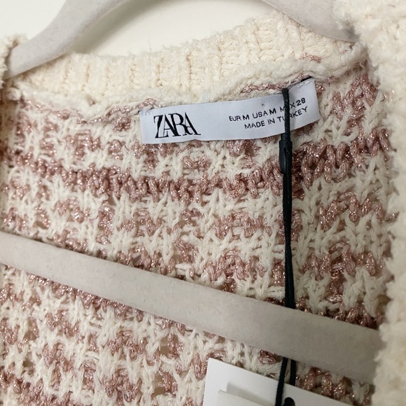 Zara | Jewel button cardigan medium NWT! - Picture 8 of 9